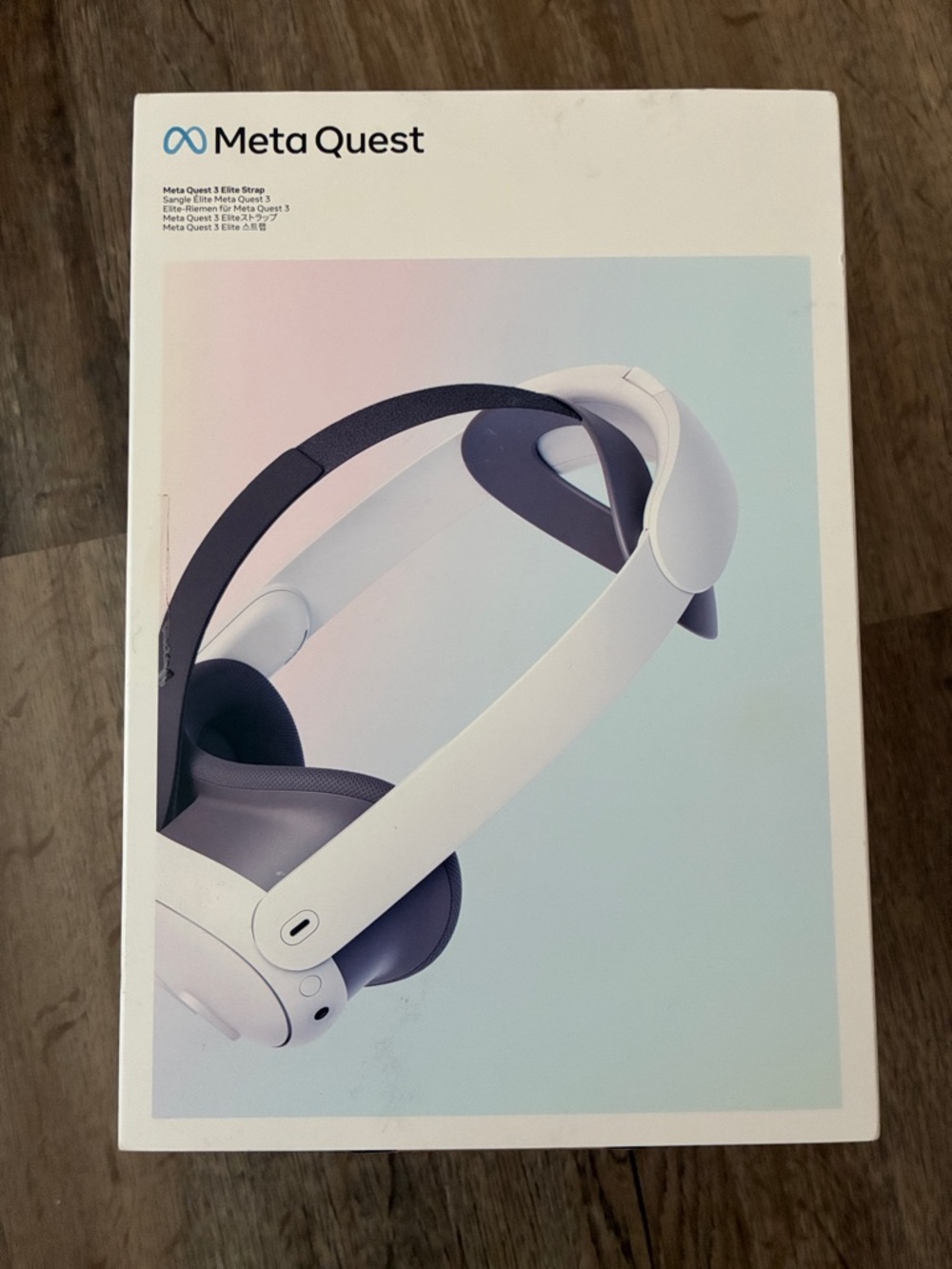 Meta Quest 3 Elite Strap - White with Gray Accents
